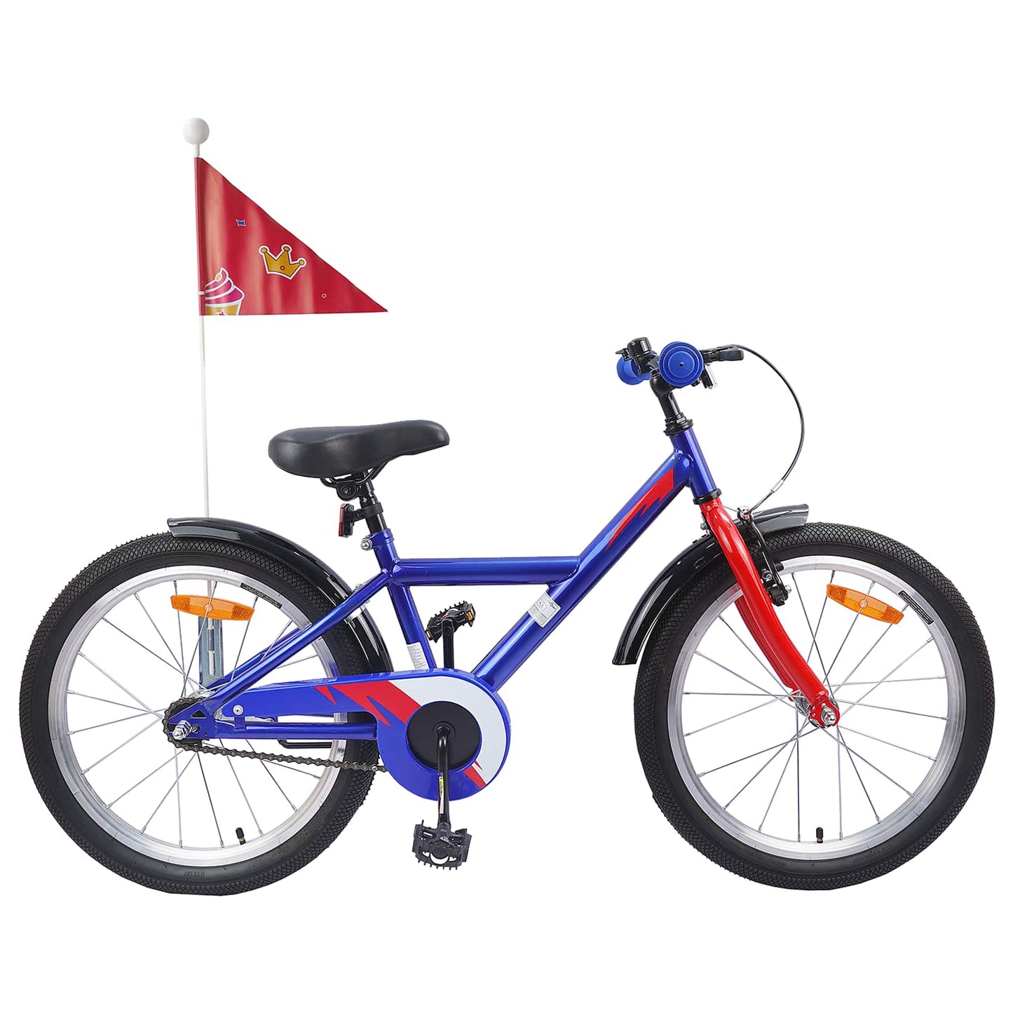Kids Bike 18 Inches for 5-7 Years Old Dark Blue