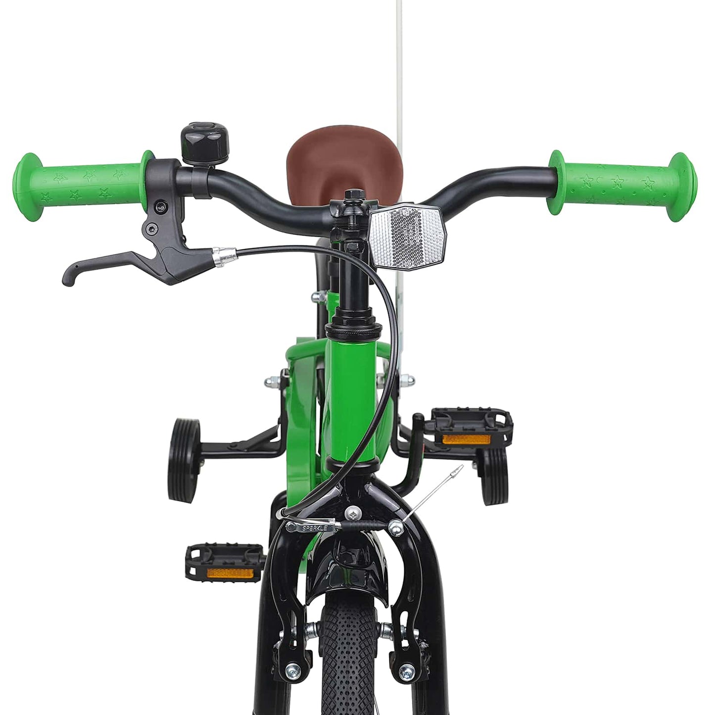 Kids Bike 12 Inches for 2-4 Years Old Green