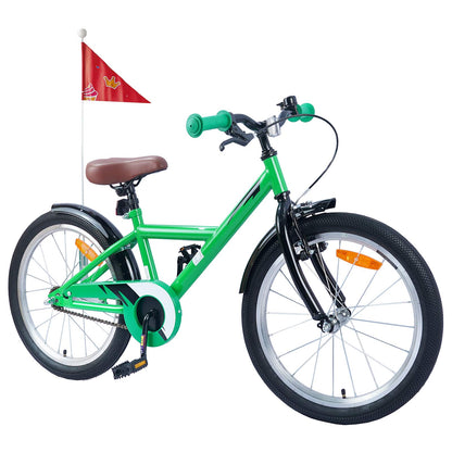 Kids Bike 20 Inches for 6-11 Years Old Green
