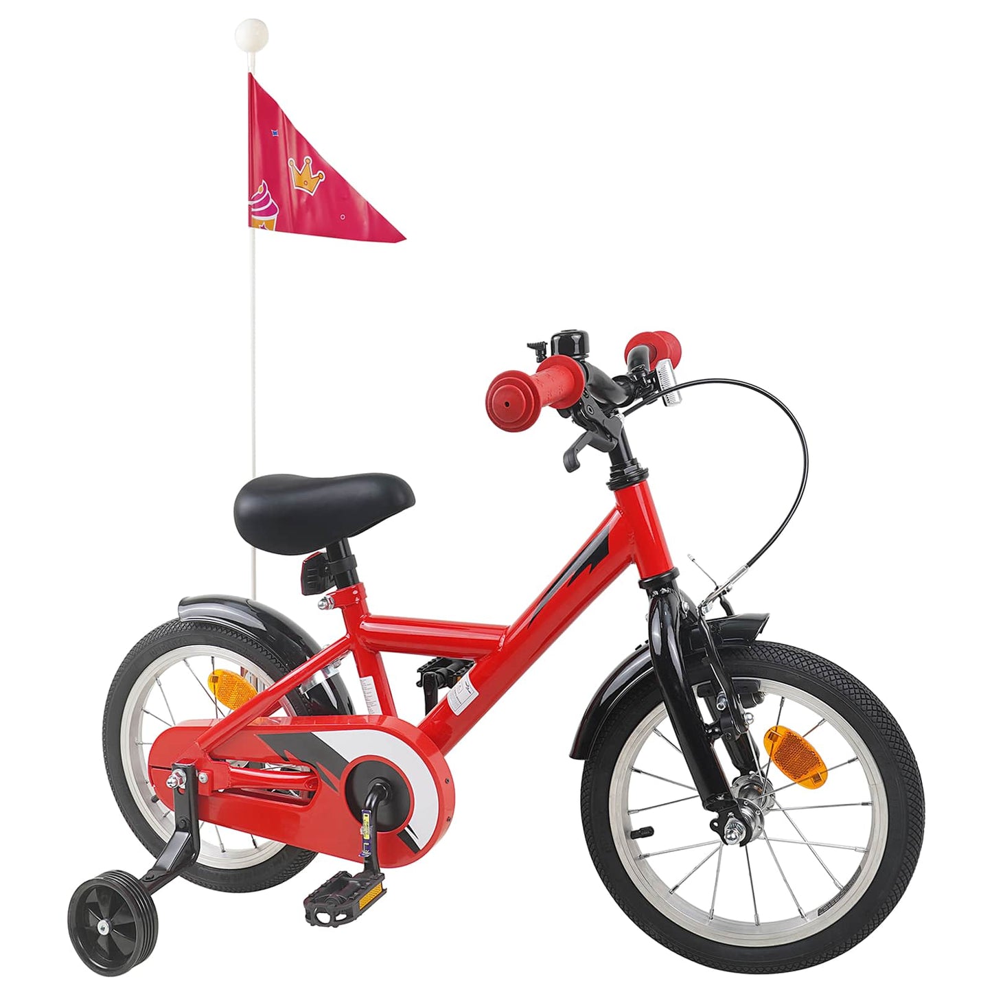 Kids Bike 16 Inches for 4-6 Years Old Red