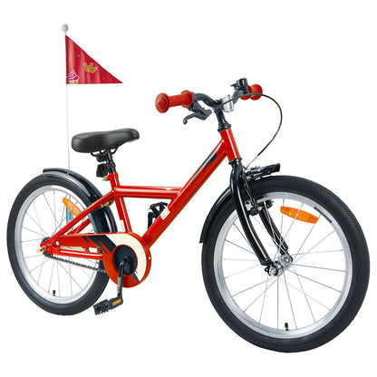 Kids Bike 18 Inches for 5-7 Years Old Red