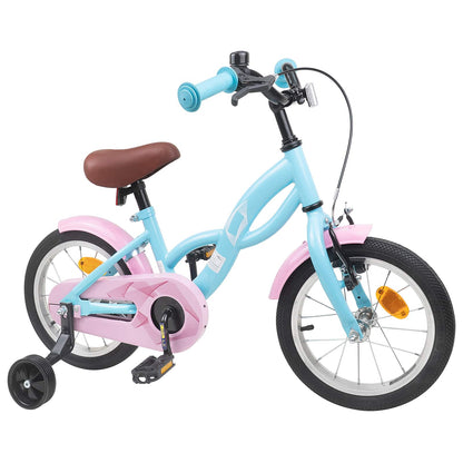 Kids Bike 14 Inches for 3-5 Years Old Light Blue