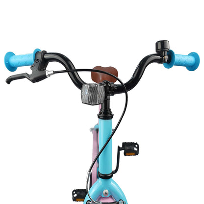 Kids Bike 20 Inches for 6-11 Years Old Light Blue