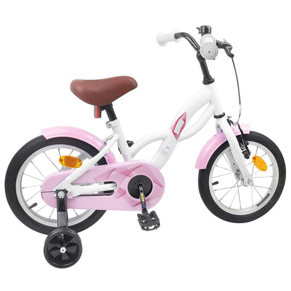 Kids Bike 12 Inches for 2-4 Years Old White