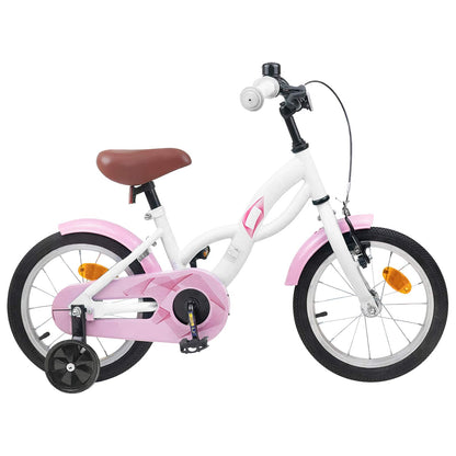 Kids Bike 12 Inches for 2-4 Years Old White