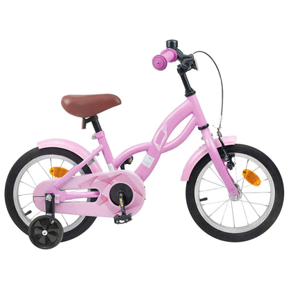 Kids Bike 12 Inches for 2-4 Years Old Light Pink