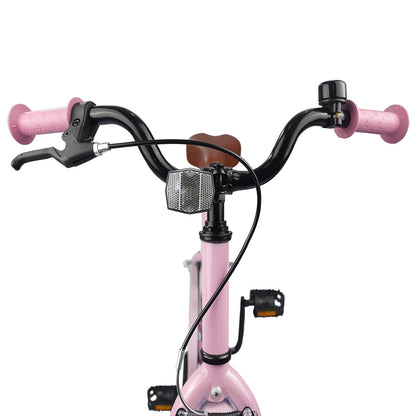 Kids Bike 18 Inches for 5-7 Years Old Light Pink