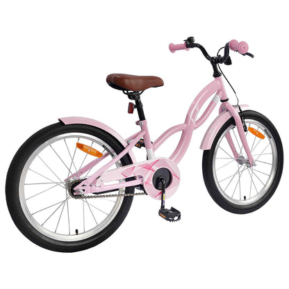 Kids Bike 18 Inches for 5-7 Years Old Light Pink
