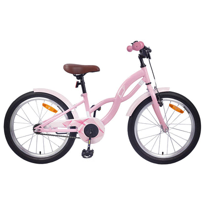 Kids Bike 18 Inches for 5-7 Years Old Light Pink