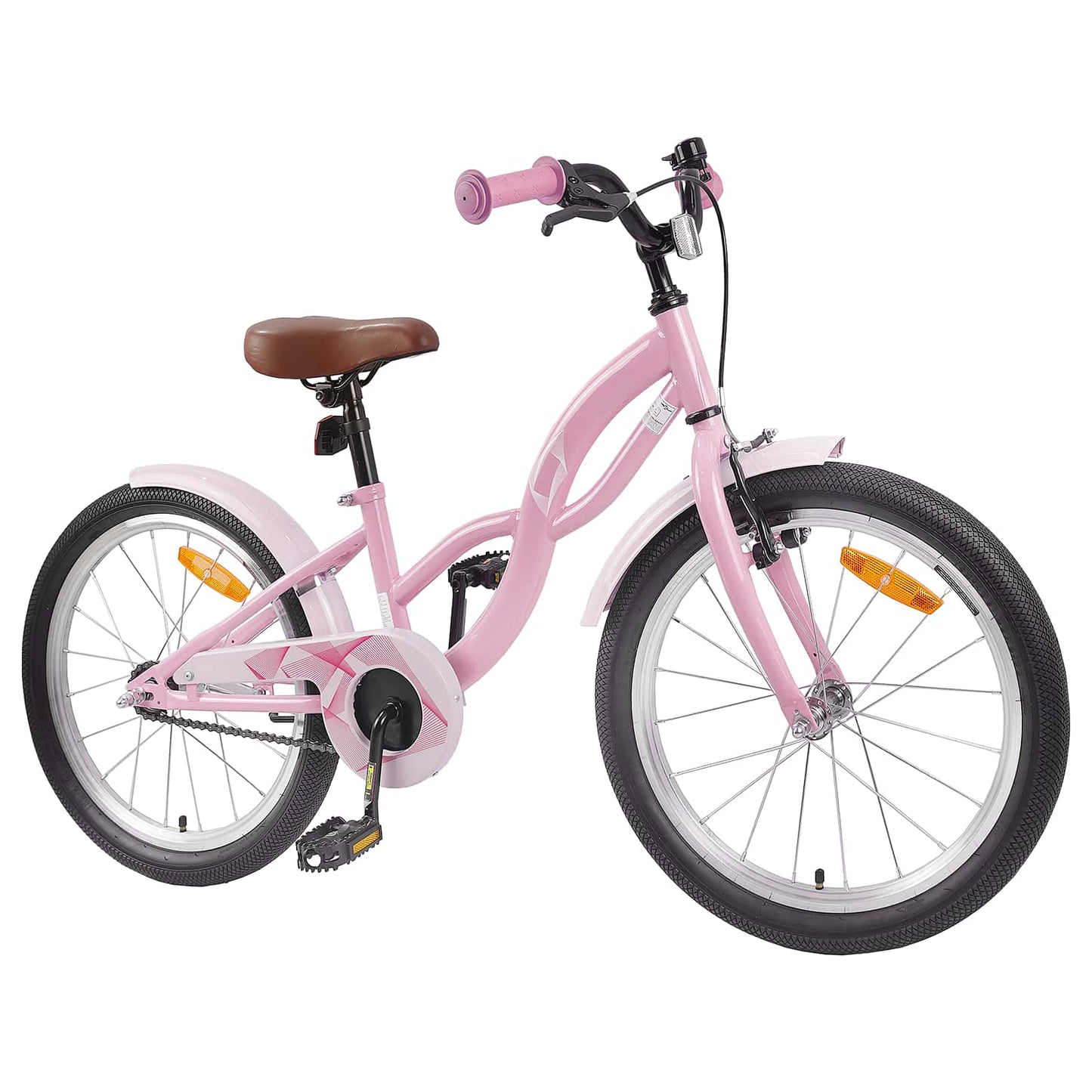 Kids Bike 20 Inches for 6-11 Years Old Light Pink
