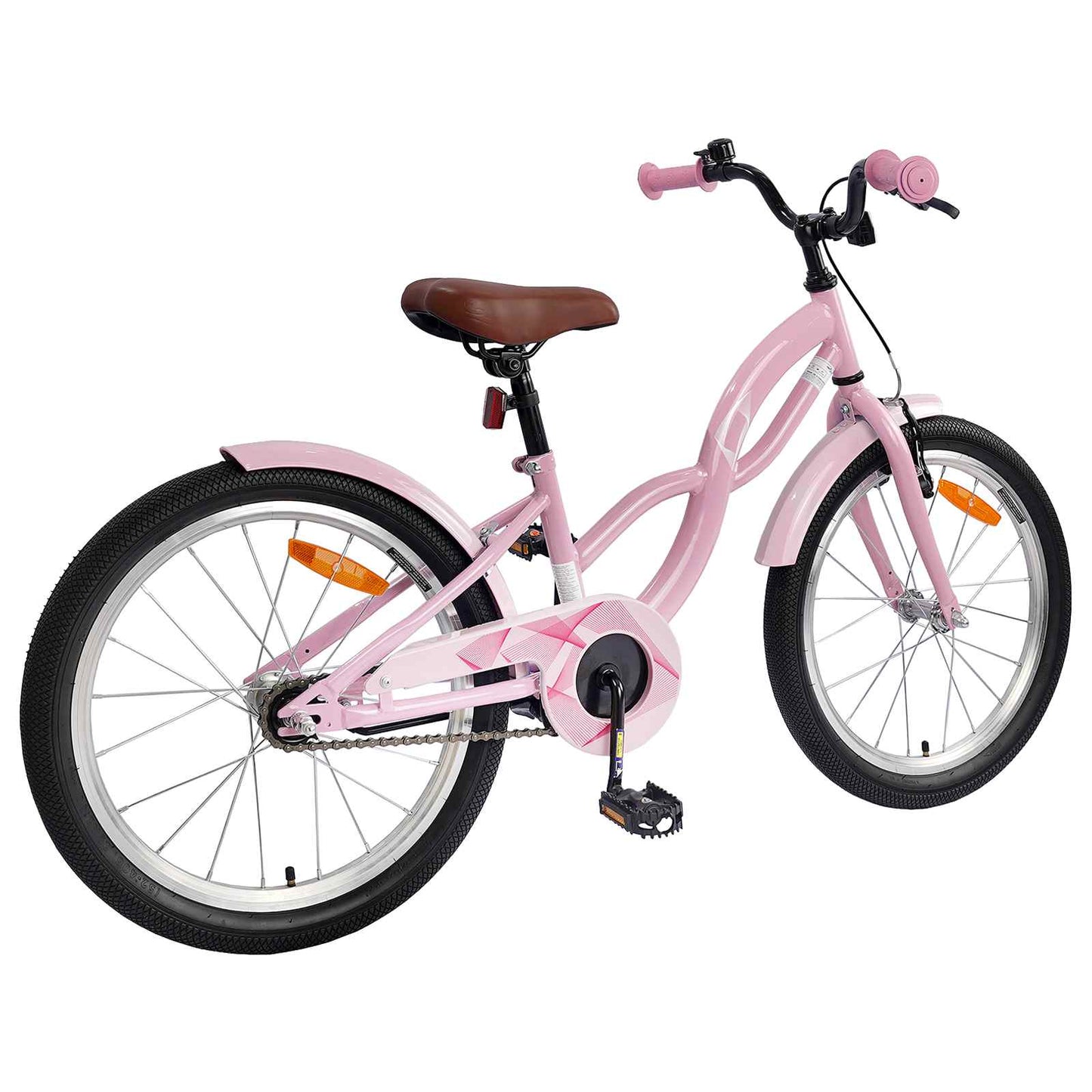 Kids Bike 20 Inches for 6-11 Years Old Light Pink