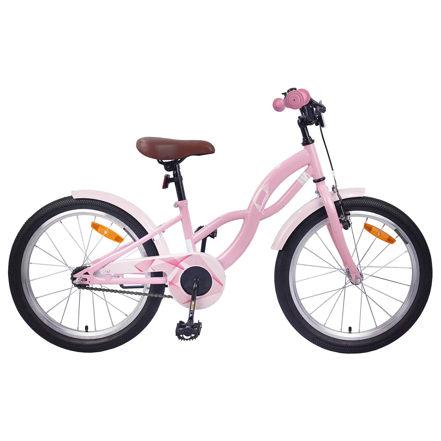 Kids Bike 20 Inches for 6-11 Years Old Light Pink