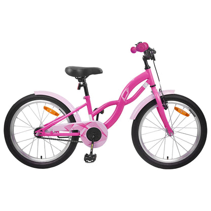 Kids Bike 18 Inches for 5-7 Years Old Dark Pink