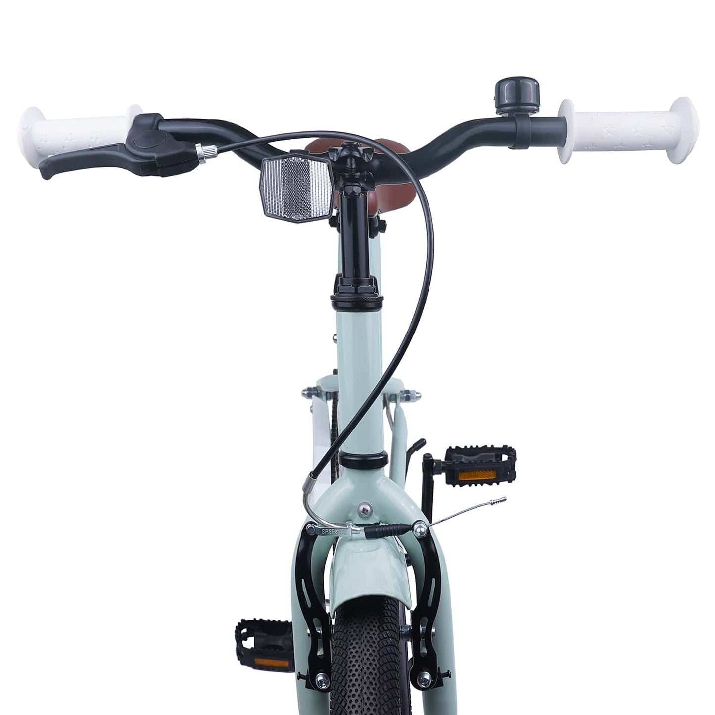 Kids Bike 18 Inches for 5-7 Years Old Light Green