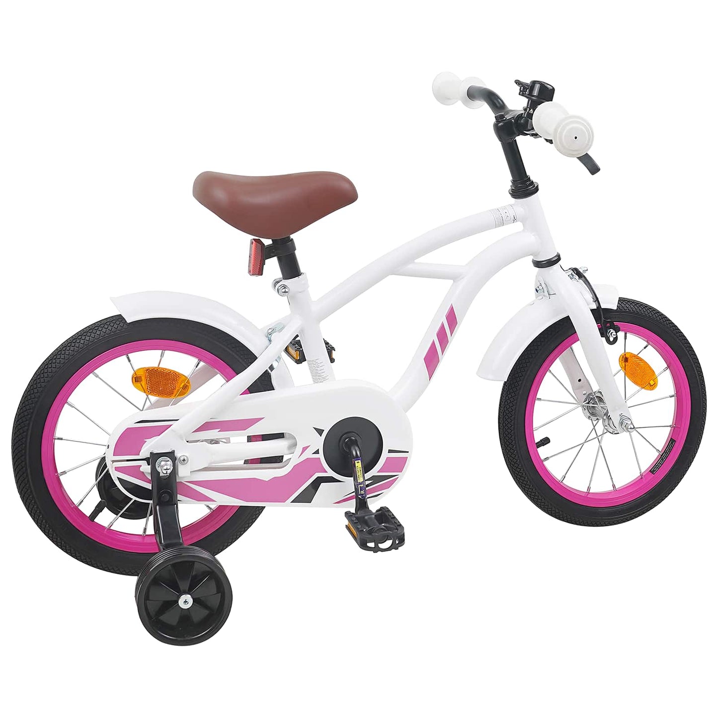 Kids Bike 16 Inches for 4-6 Years Old White