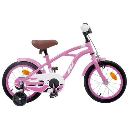 Kids Bike 12 Inches for 2-4 Years Old Light Pink