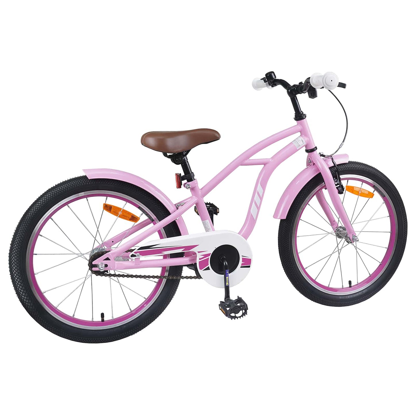 Kids Bike 18 Inches for 5-7 Years Old Light Pink