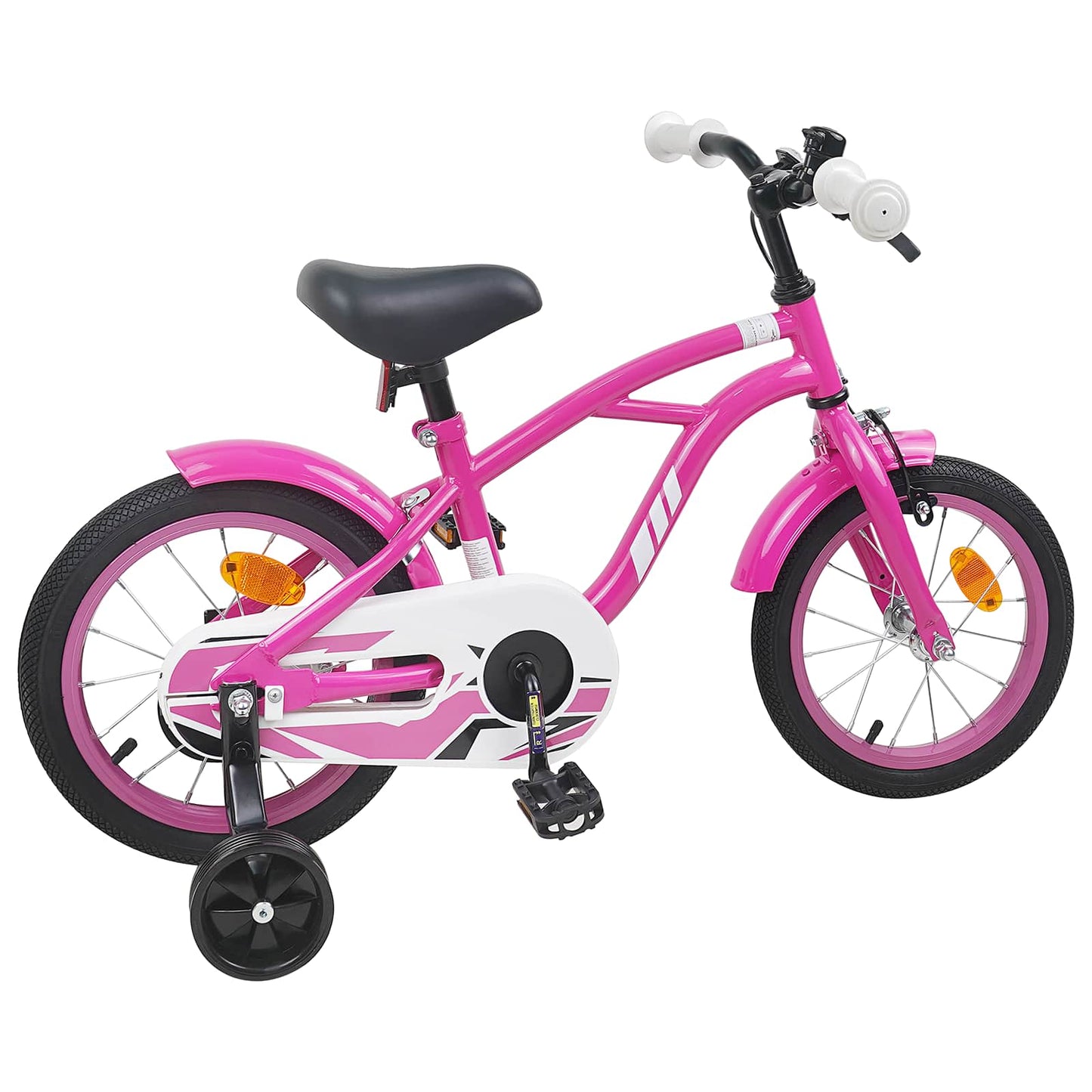 Kids Bike 12 Inches for 2-4 Years Old Dark Pink