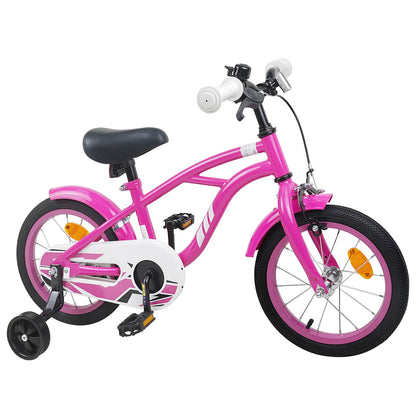 Kids Bike 16 Inches for 4-6 Years Old Dark Pink