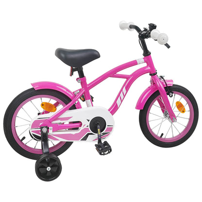 Kids Bike 16 Inches for 4-6 Years Old Dark Pink