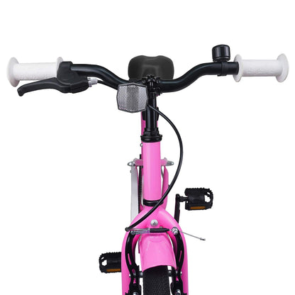 Kids Bike 18 Inches for 5-7 Years Old Dark Pink