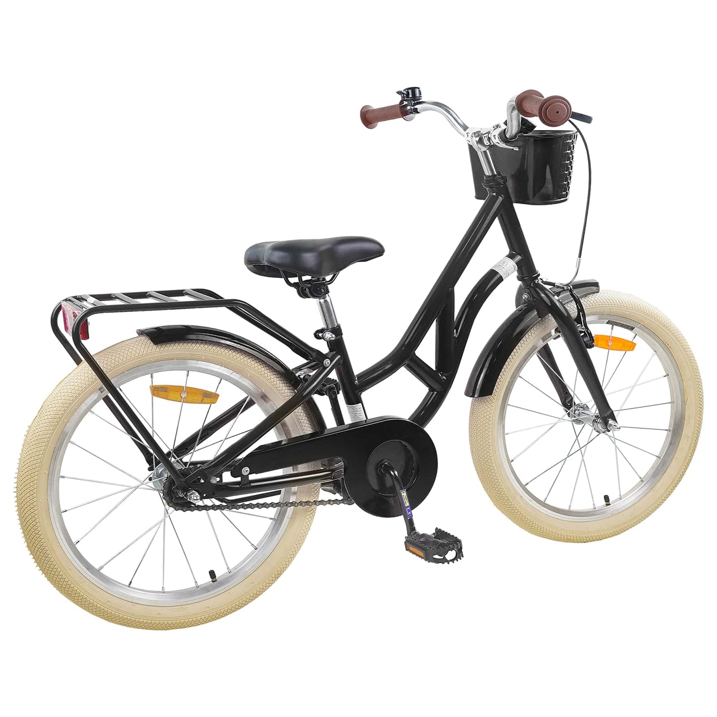 Kids Bike 20 Inches for 6-11 Years Old Black