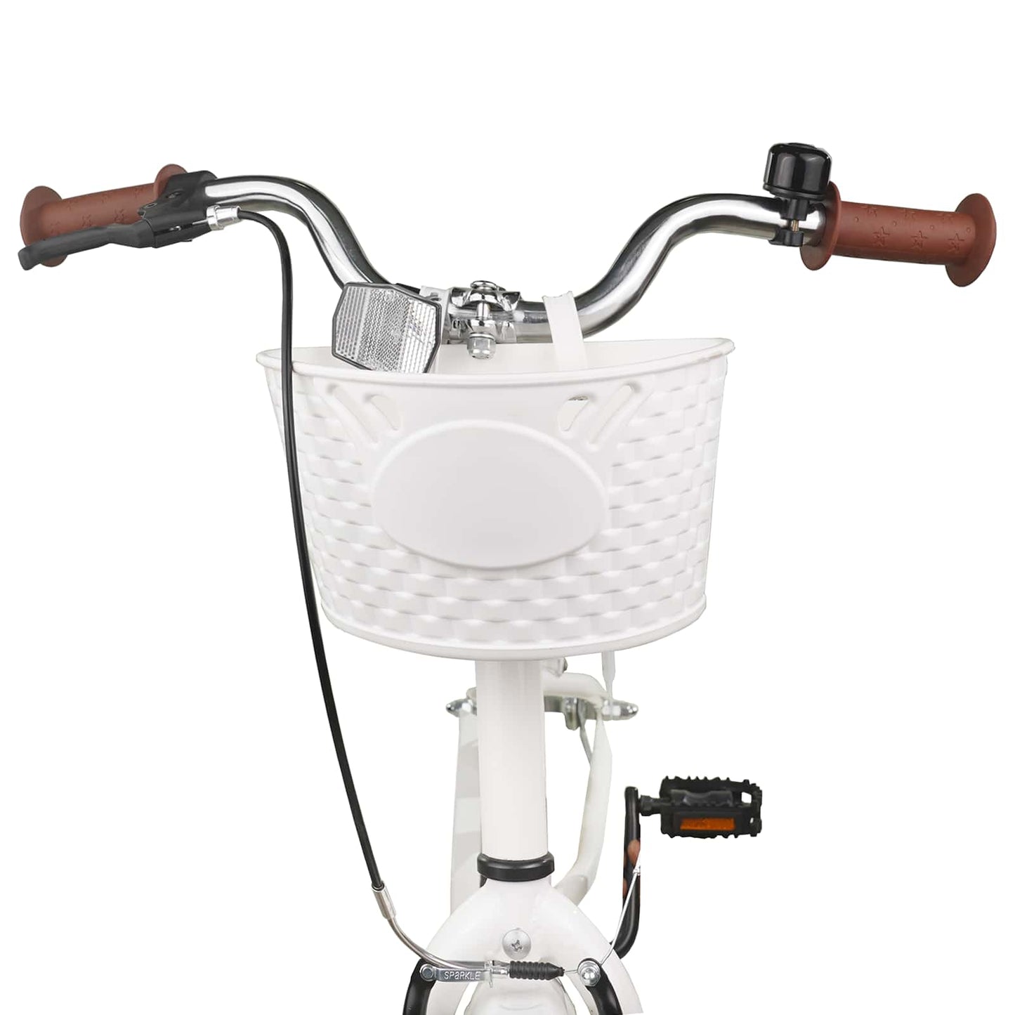 Kids Bike 20 Inches for 6-11 Years Old White