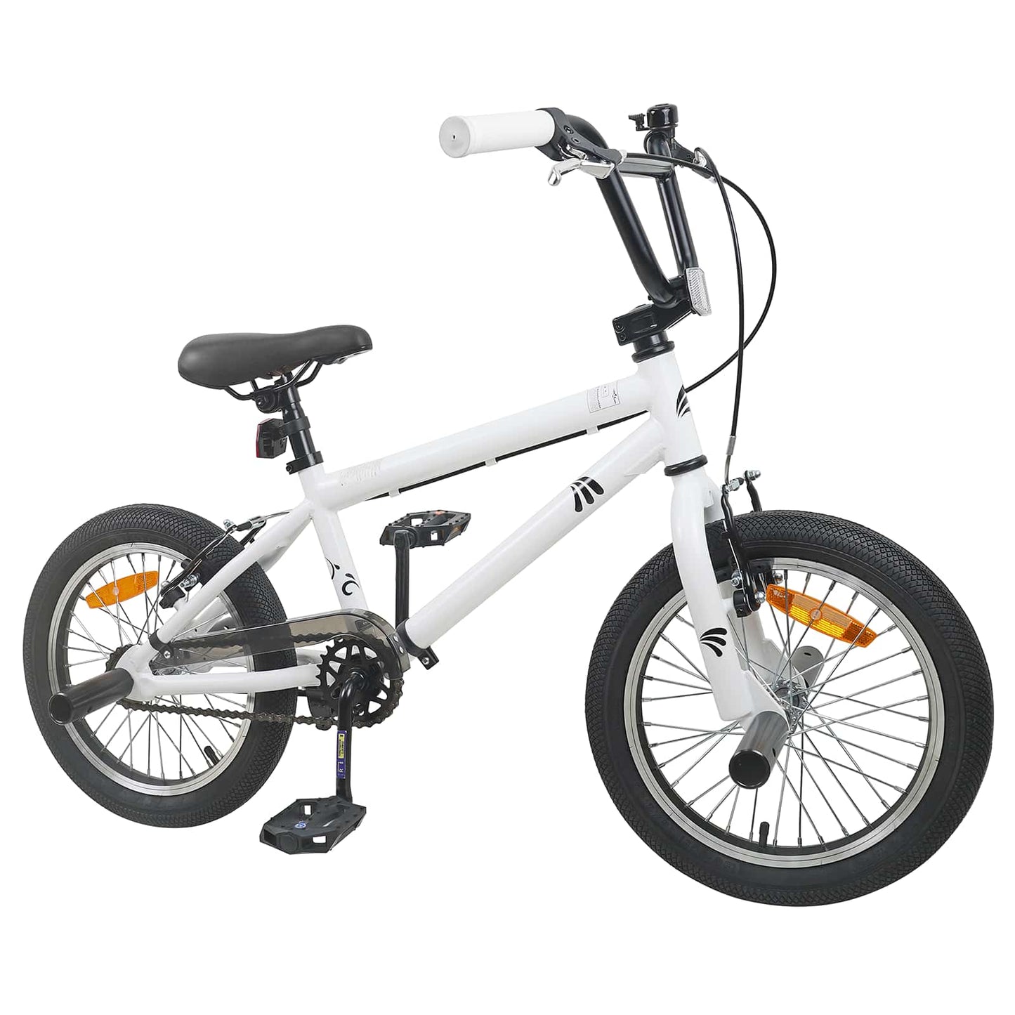BMX Bike 20 Inches for over 9 Years Old White
