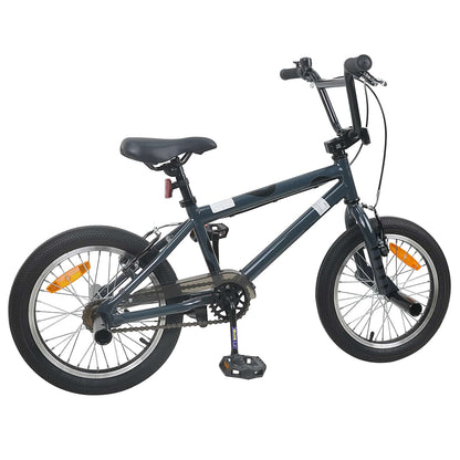BMX Bike 16 Inches for 5-8 Years Old Dark Grey