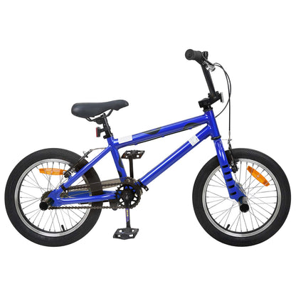 BMX Bike 16 Inches for 5-8 Years Old Dark Blue
