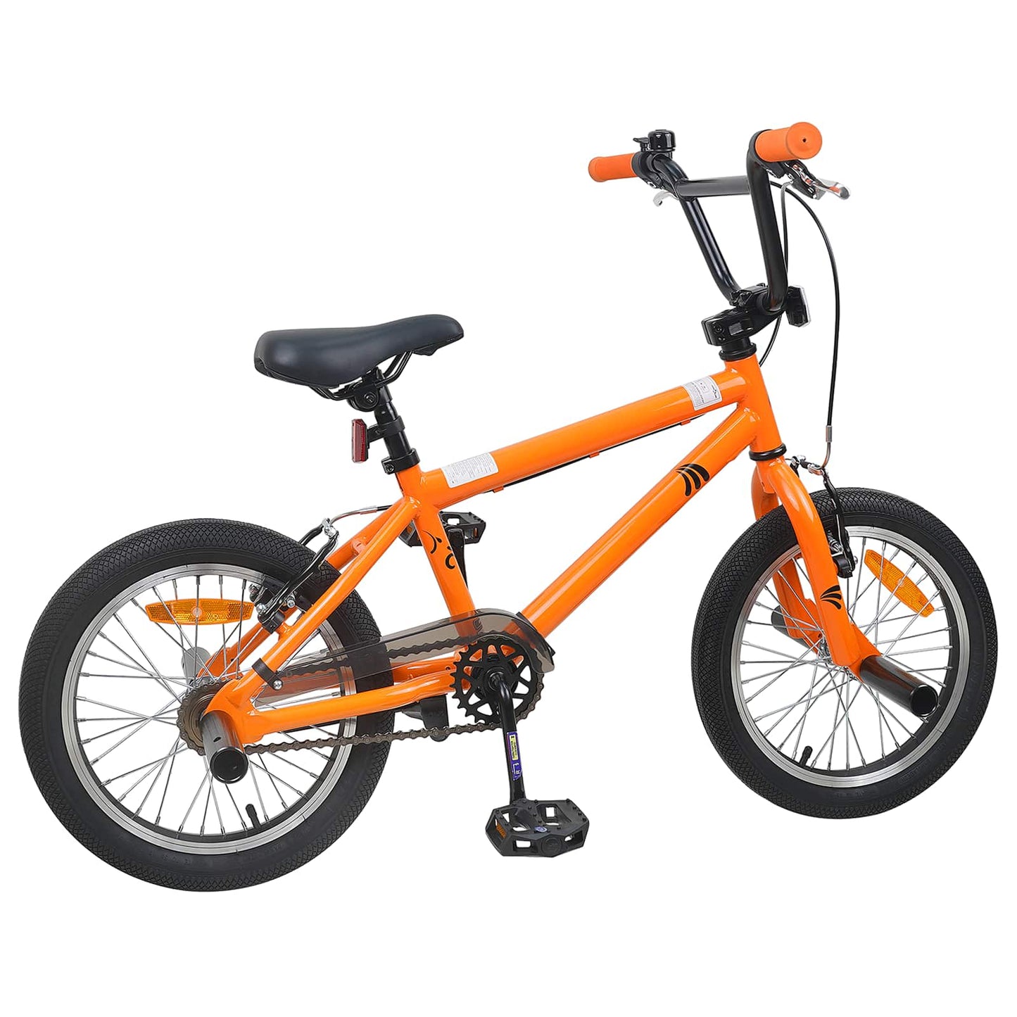 BMX Bike 20 Inches for over 9 Years Old Orange