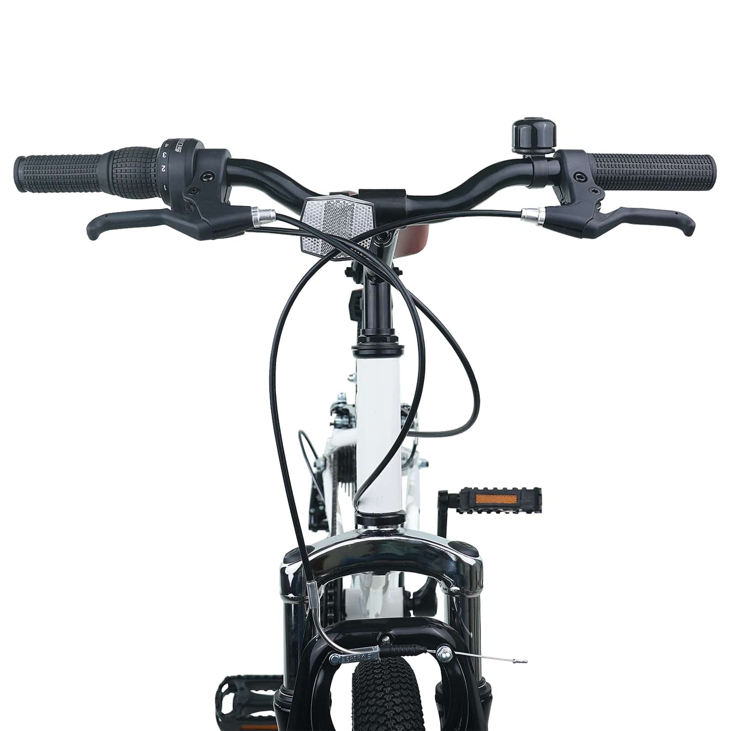 Mountain Bike 20 Inches 6-Speed for 5-8 Years Old White