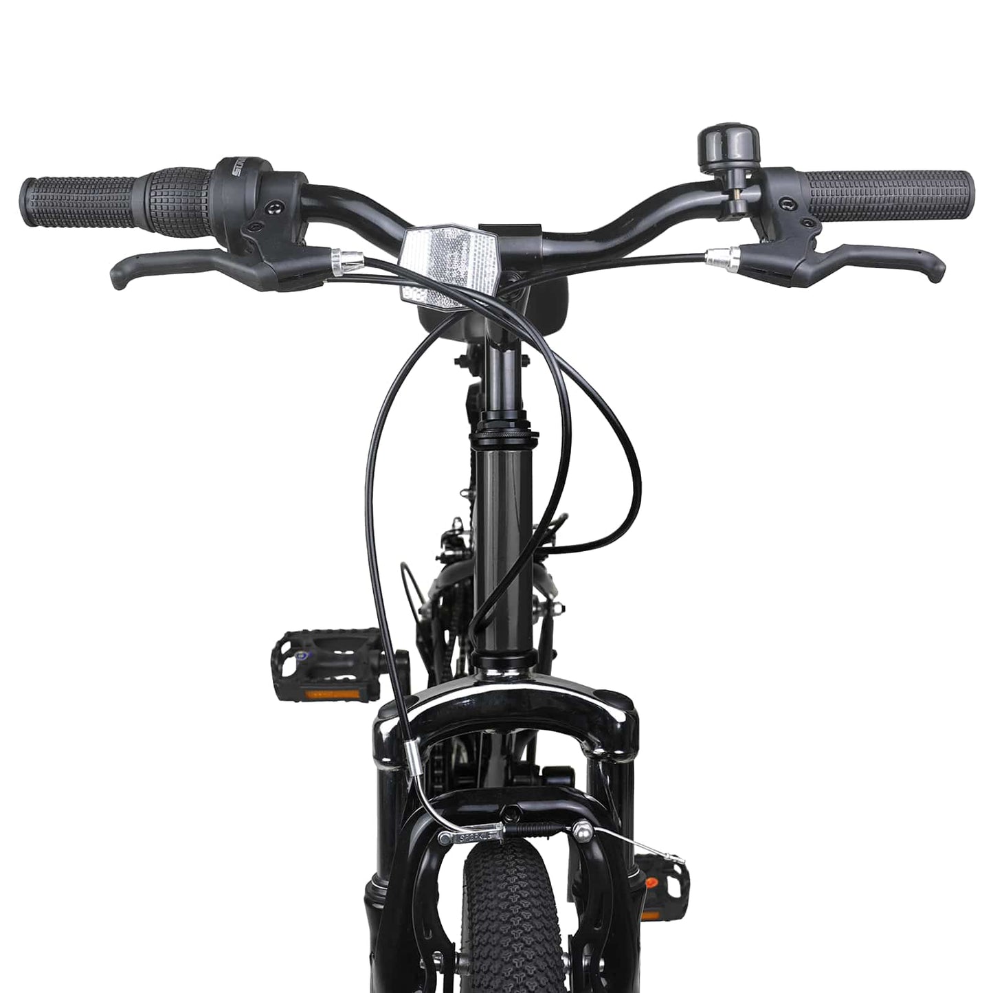 Mountain Bike 20 Inches 6-Speed for 5-8 Years Old Black