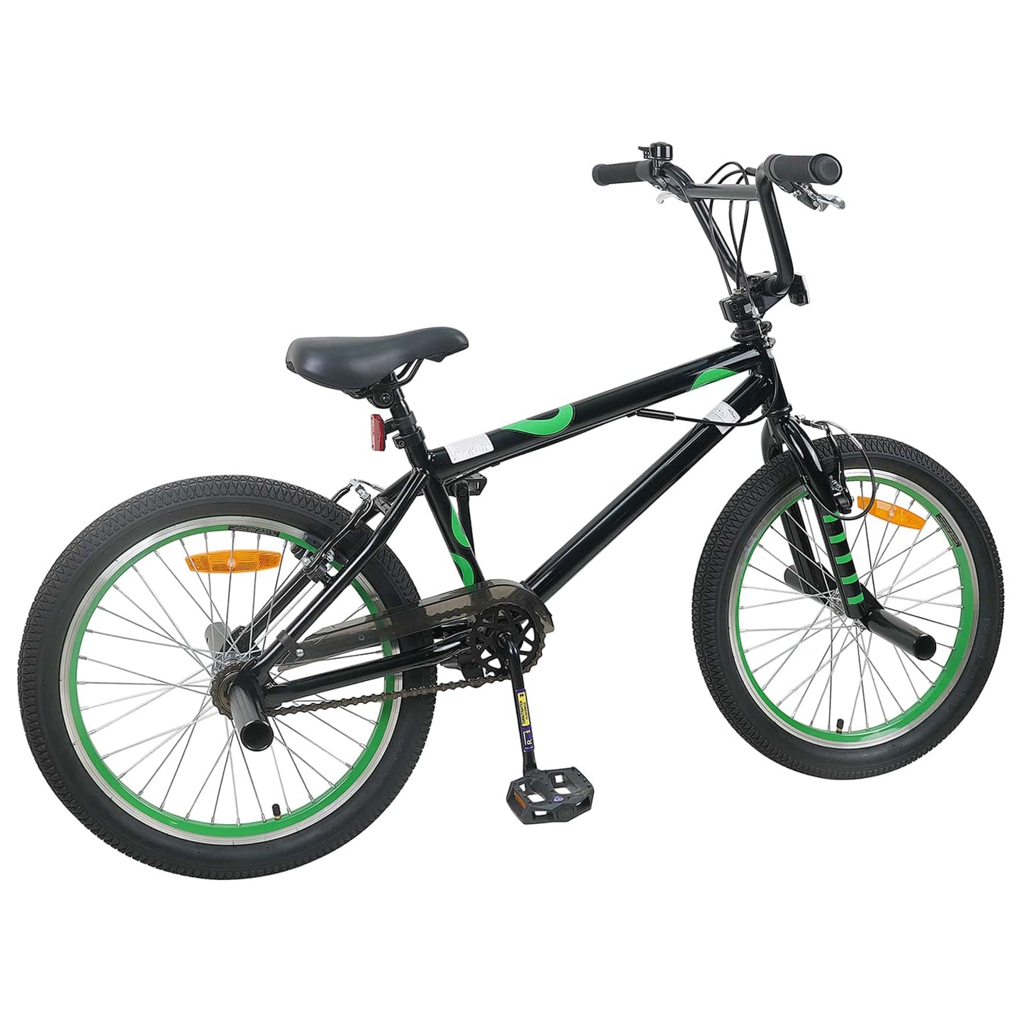 BMX Bike 20 Inches for over 9 Years Old Black