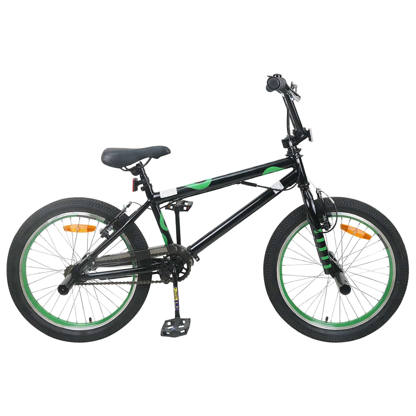BMX Bike 20 Inches for over 9 Years Old Black