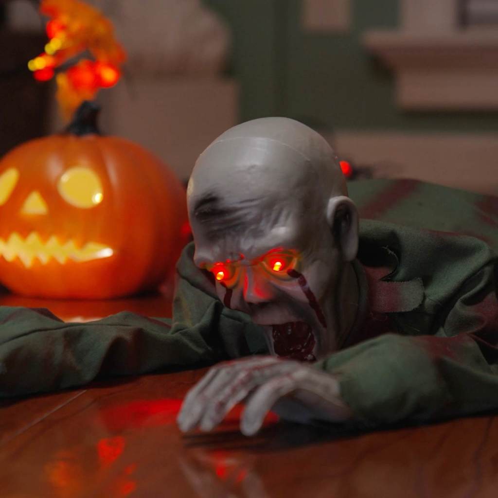 Halloween Decoration Zombie SPOOKA Green 110 x 50 x 21 cm