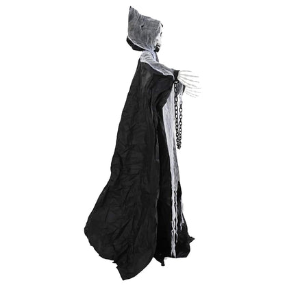 Halloween Hanging Grim Reaper SPOOKA Black 112 x 164 cm