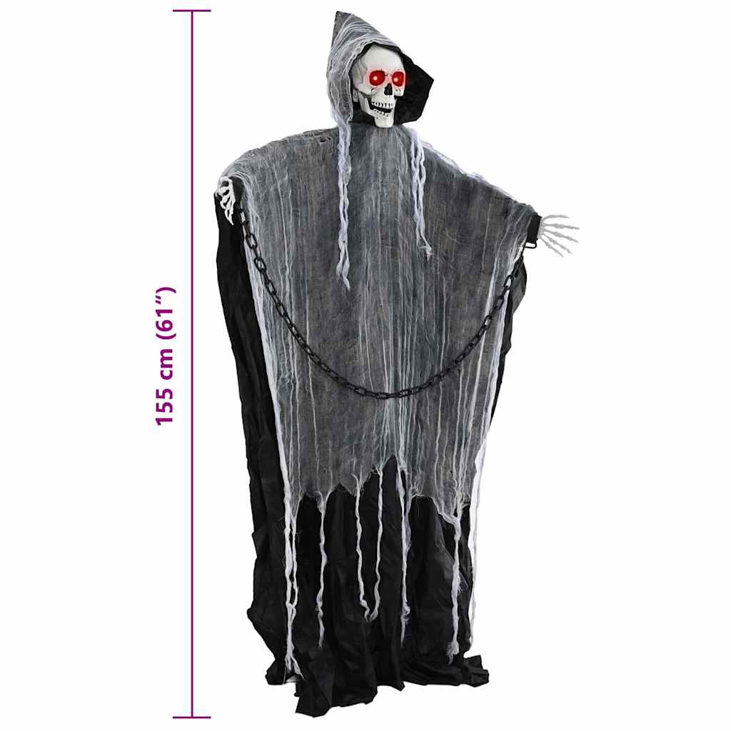 Halloween Hanging Grim Reaper SPOOKA Black 112 x 164 cm