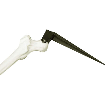 Halloween Skeleton with Ground Spikes White 45.5 x 13 cm