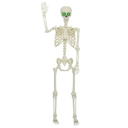 Halloween Skeleton White 155 x 38.5 cm Polypropylene