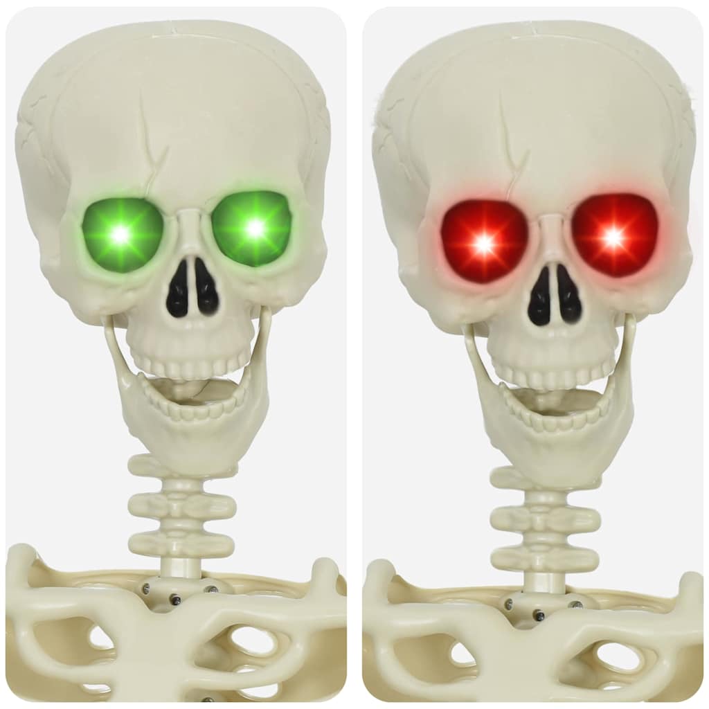 Halloween Skeleton White 155 x 38.5 cm Polypropylene