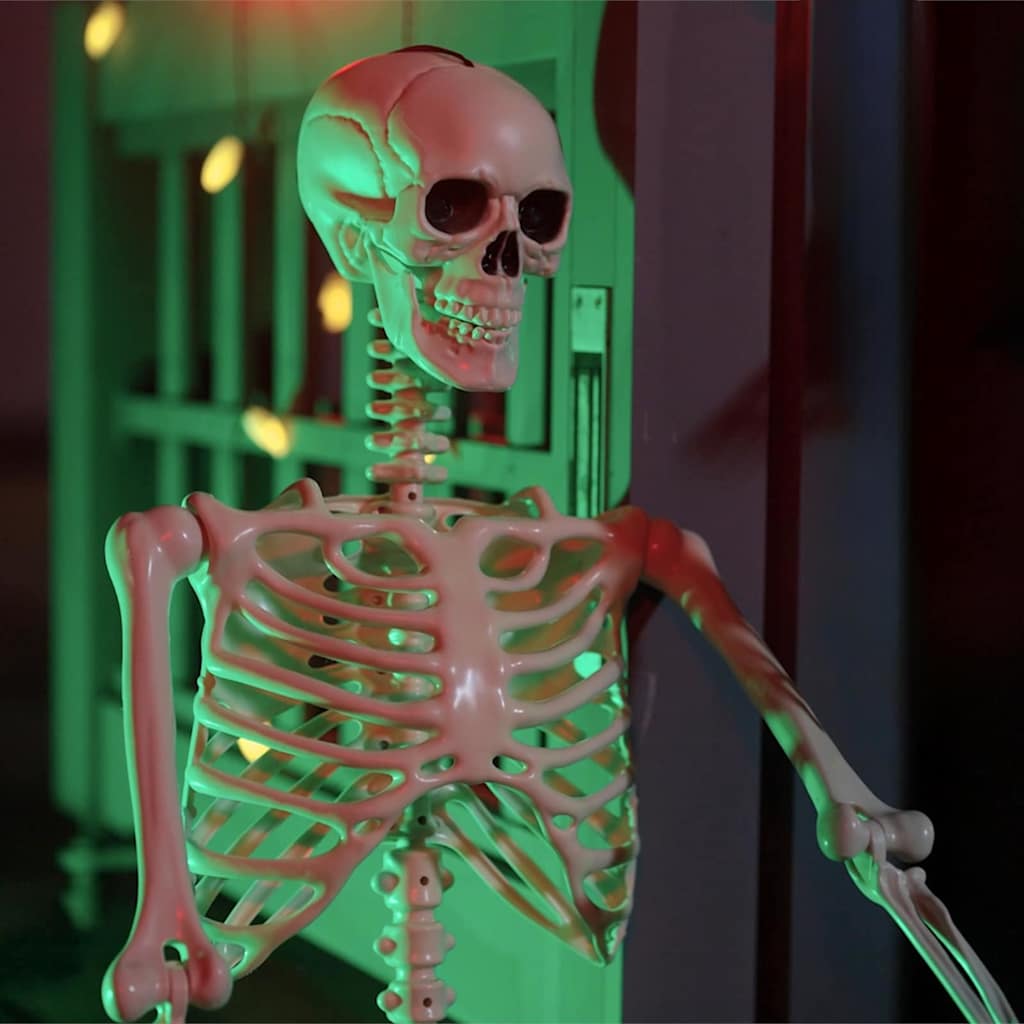 Halloween Skeleton 2 pcs White 85 cm Polypropylene