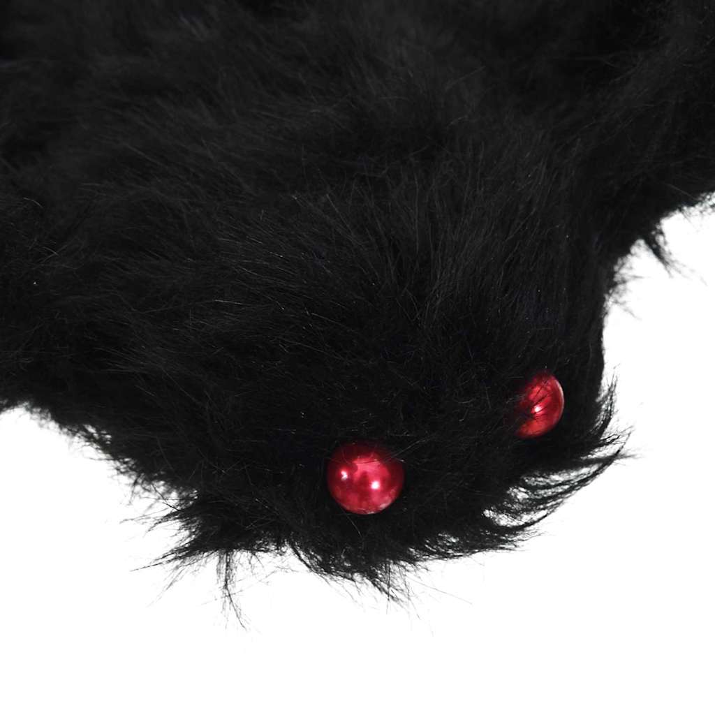 Halloween Spider Decoration 3 pcs Black 150 cm Polyester