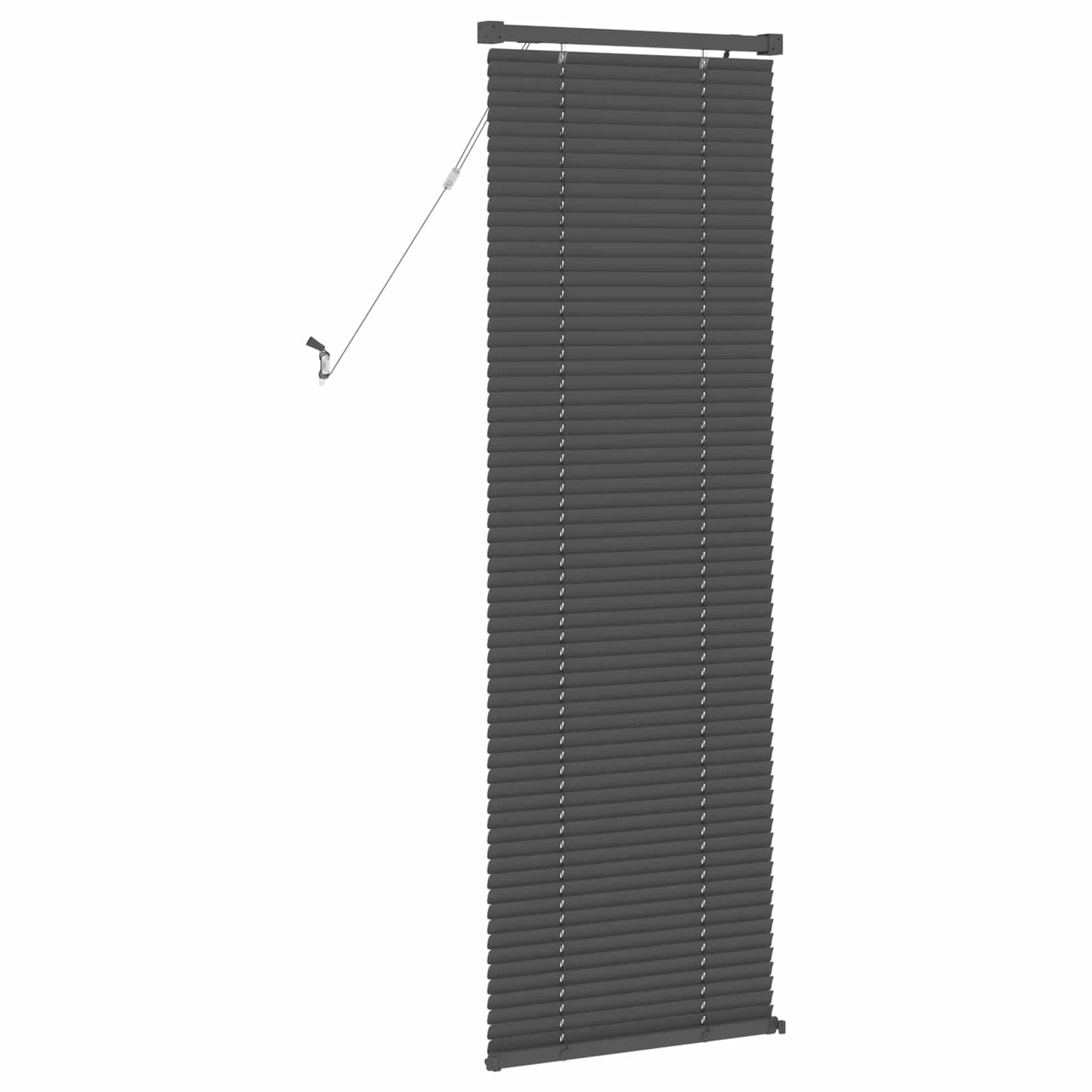Venetian Blind Silver Grey 150 x 40 cm 25 mm PVC