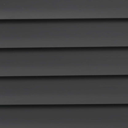 Venetian Blind Silver Grey 150 x 130 cm 25 mm PVC