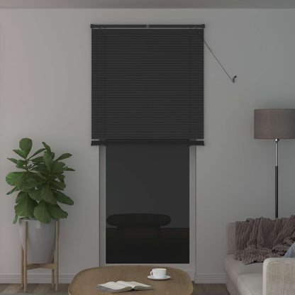 Venetian Blind Silver Grey 213 x 80 cm 25 mm PVC