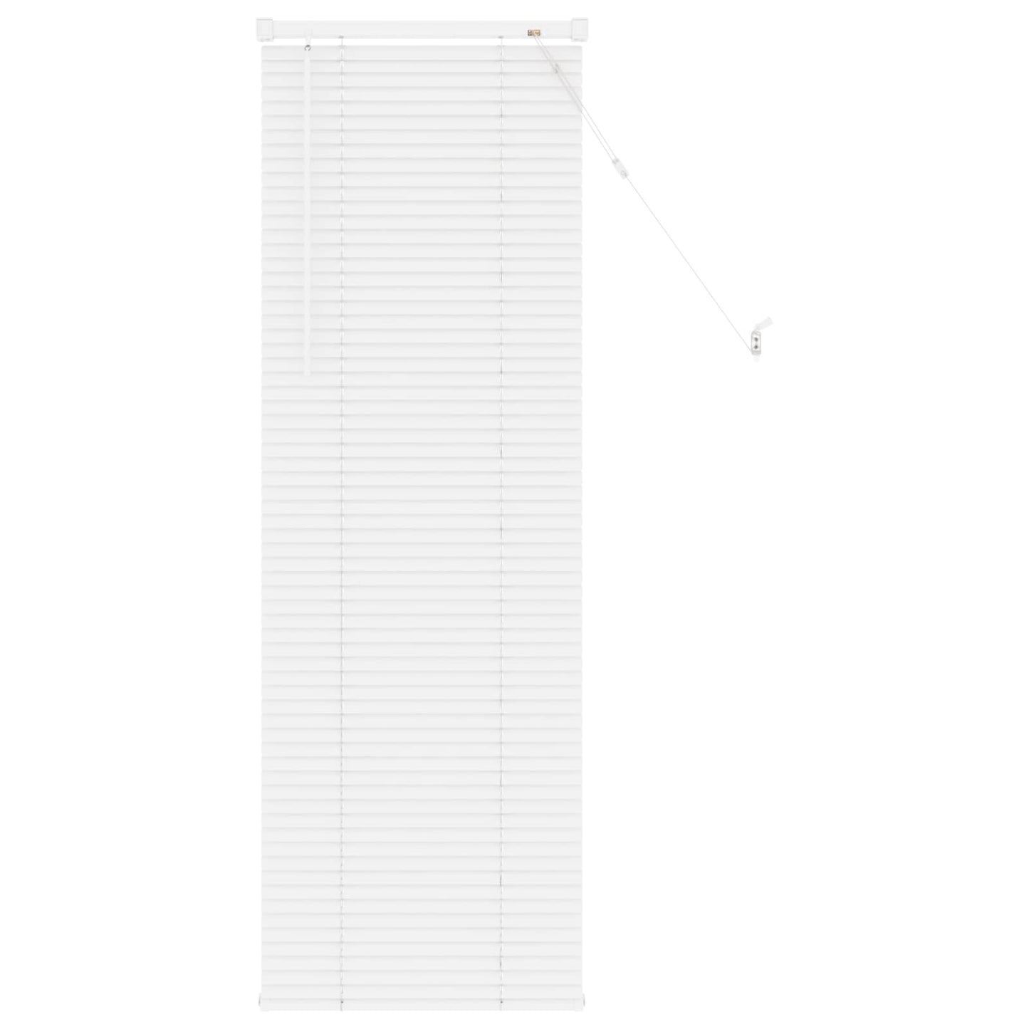 Venetian Blind White 150 x 40 cm 25 mm PVC