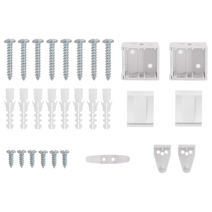 Venetian Blind White 150 x 60 cm 25 mm PVC