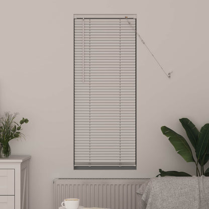 Venetian Blind White 150 x 60 cm 25 mm PVC