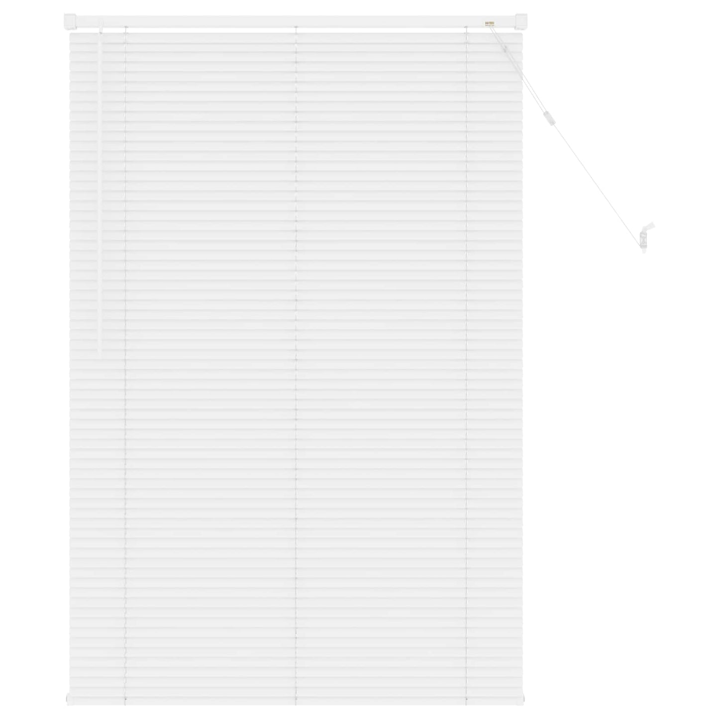 Venetian Blind White 150 x 90 cm 25 mm PVC